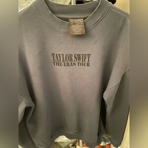 Like New - Taylor Swift Eras Tour Size XS Blue Crewneck